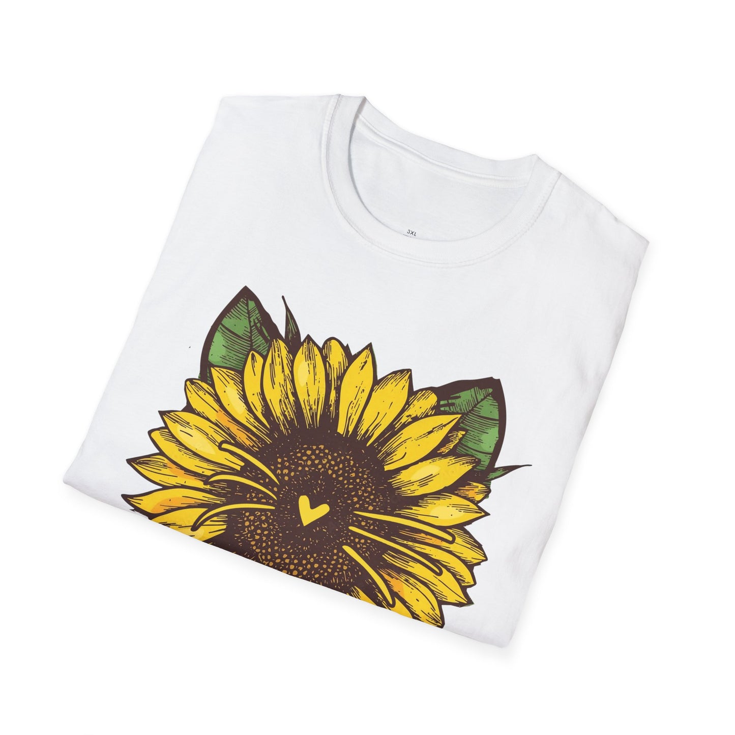 Sunflower Cat T-Shirt