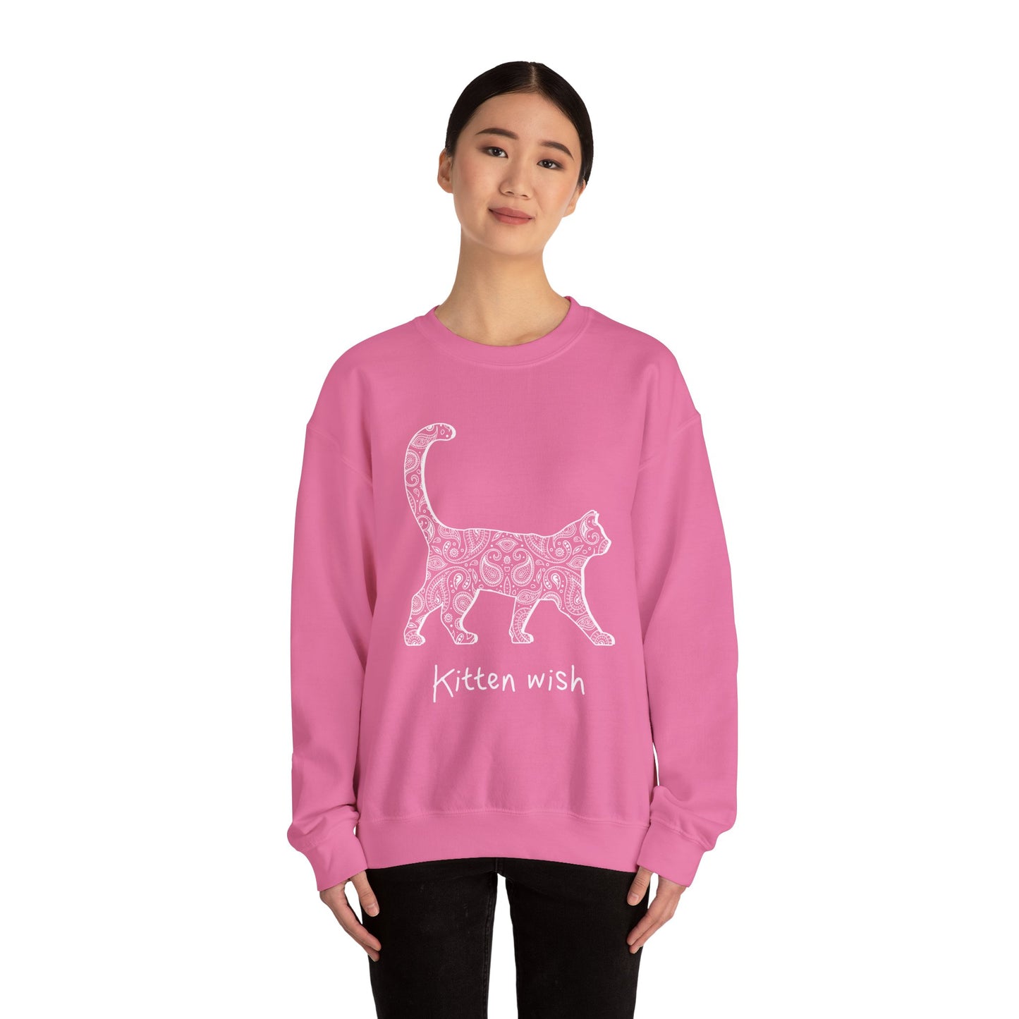 Paisley Cat Sweatshirt