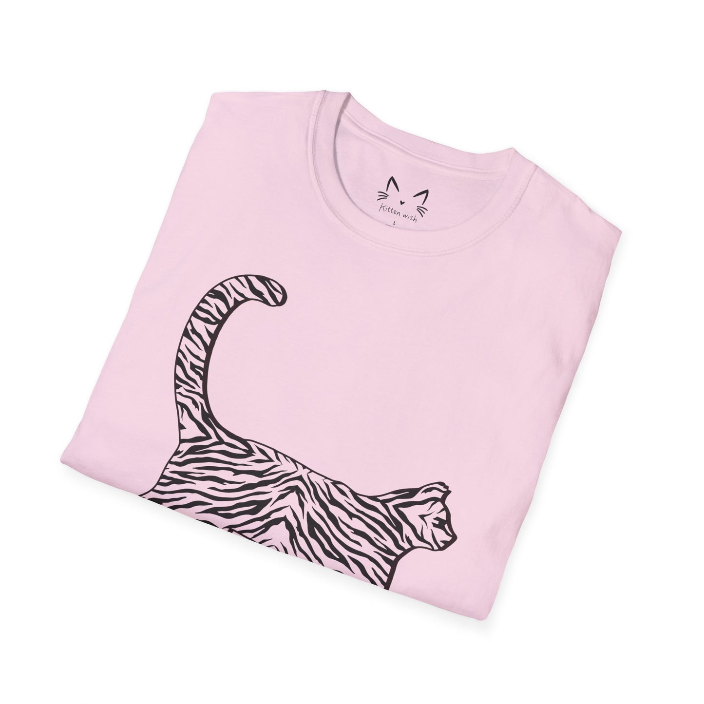 Tiger Stripe Cat T-Shirt