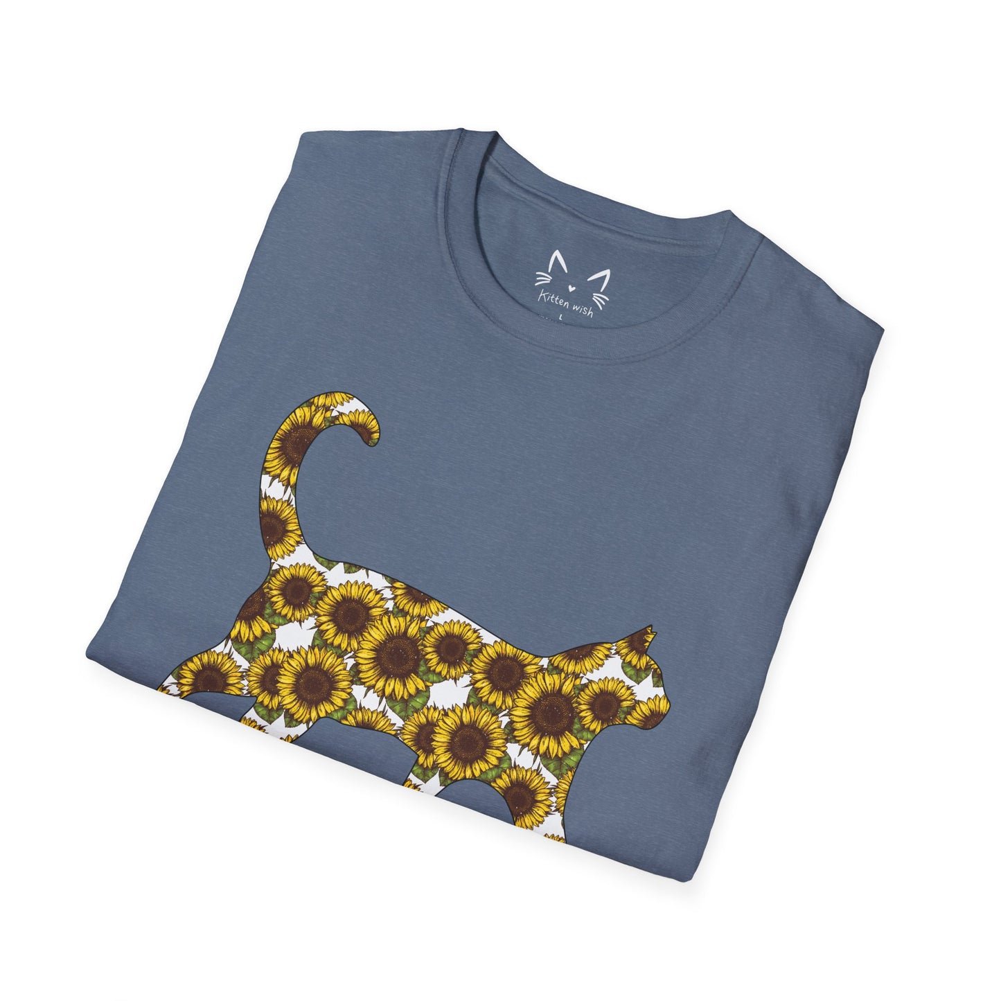 Sunflower Cat T-Shirt