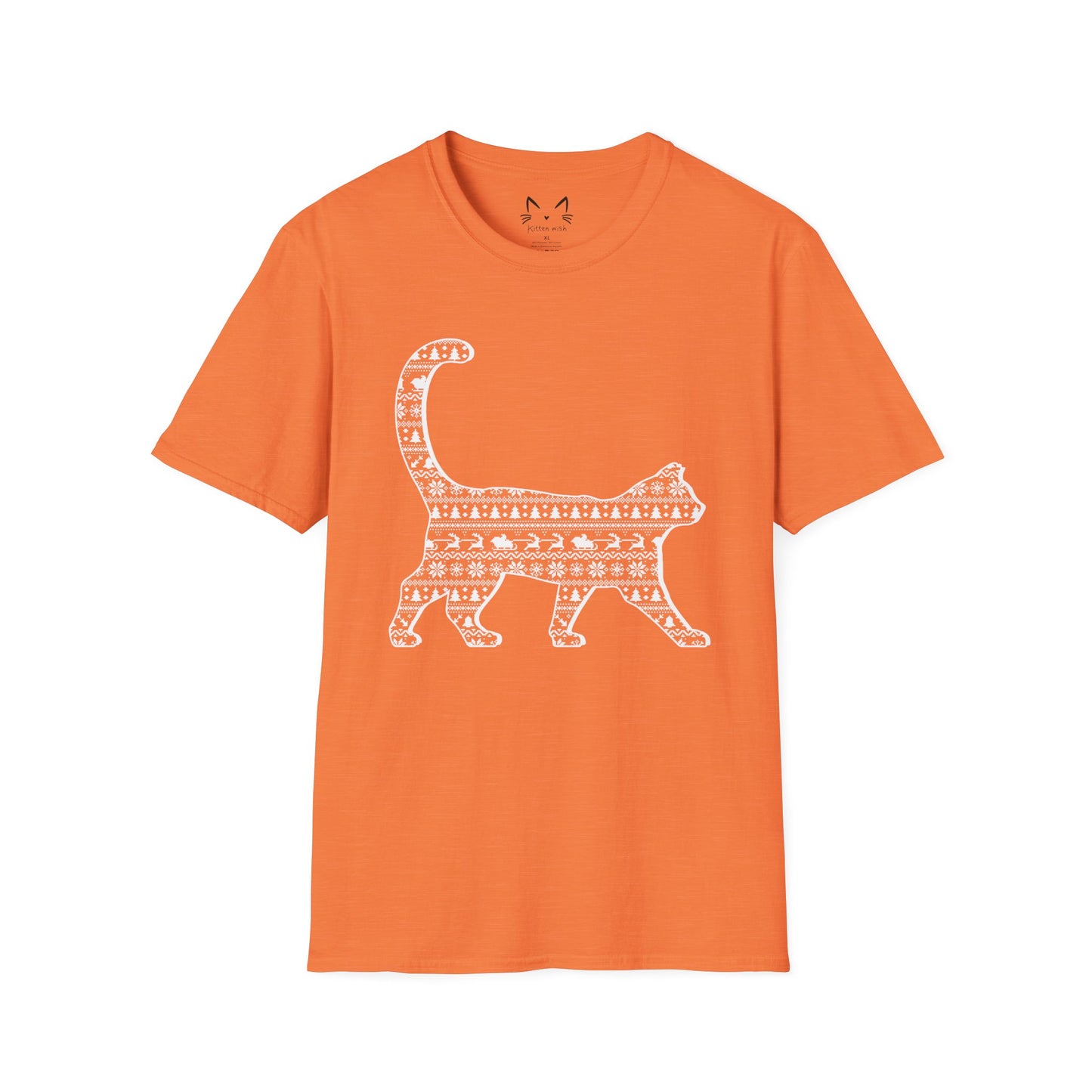 Floral Cat T-Shirt