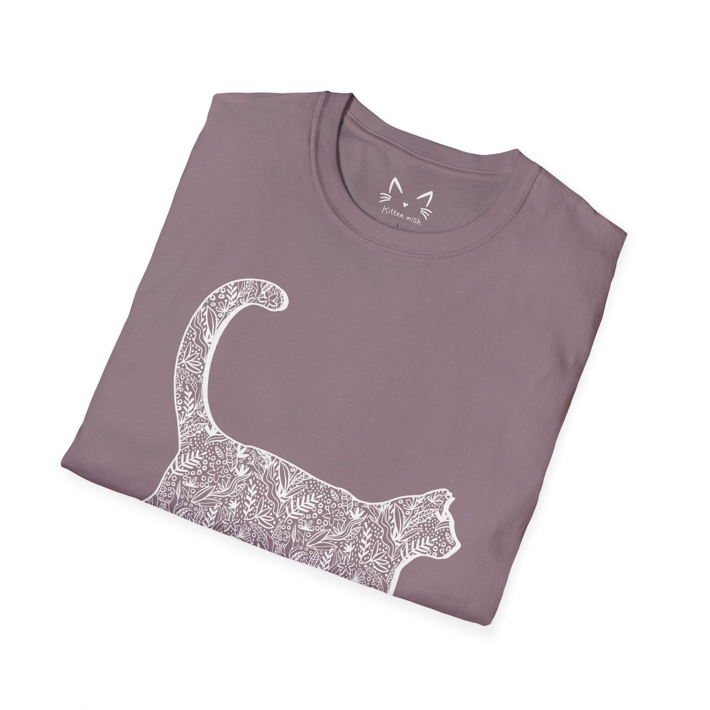 Floral Cat T-Shirt
