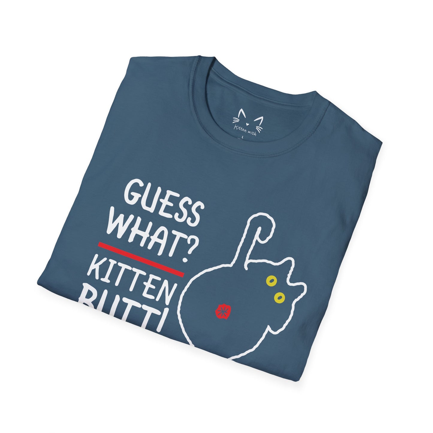 Guest What Kitten Butt Cat T-Shirt