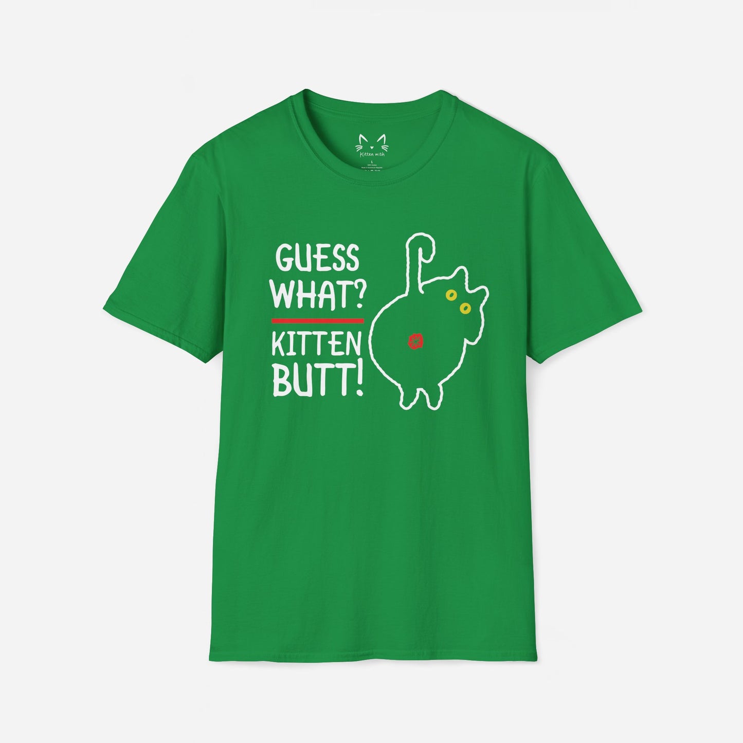 Guest What Kitten Butt Cat T-Shirt