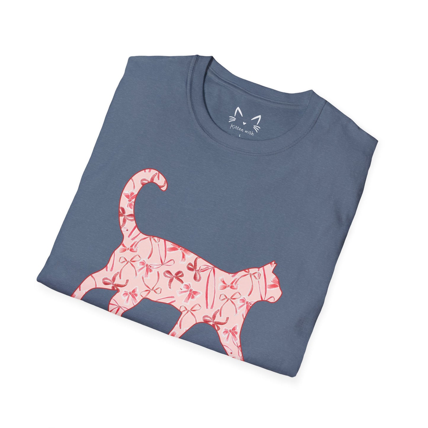 Charming Bows Cat T-Shirt