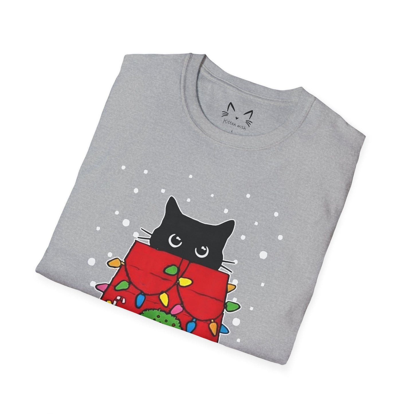 Cat Christmas T-shirt