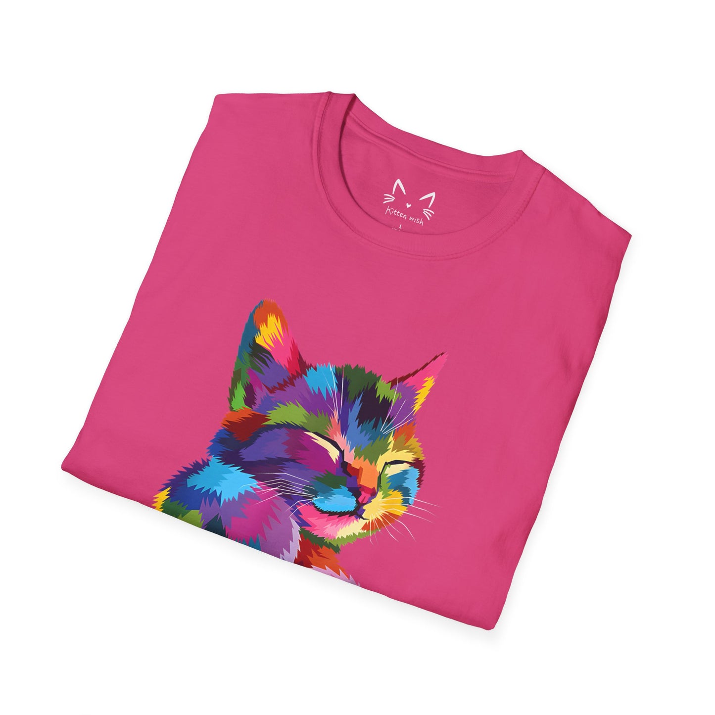 Cat Hugging Valentine Heart T-Shirt
