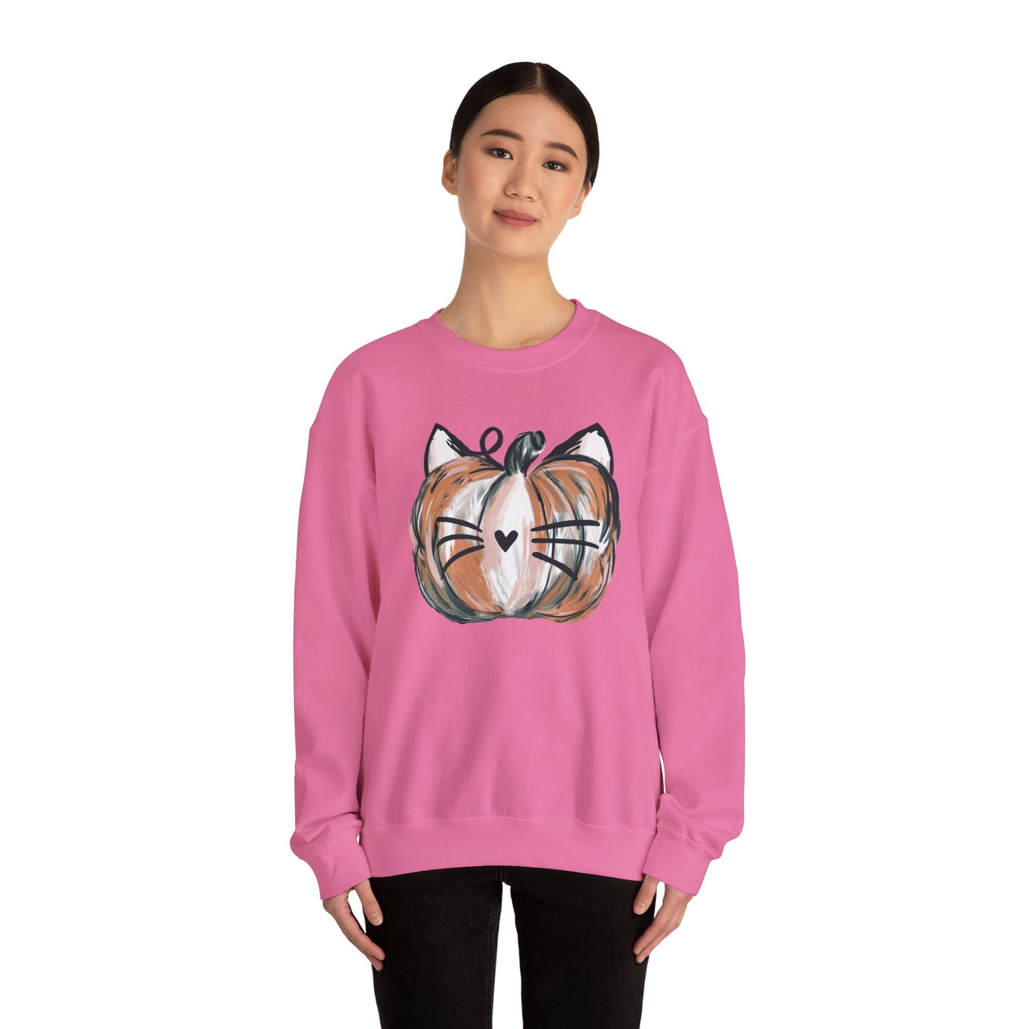 Pumpkin Cat Sweatshirt