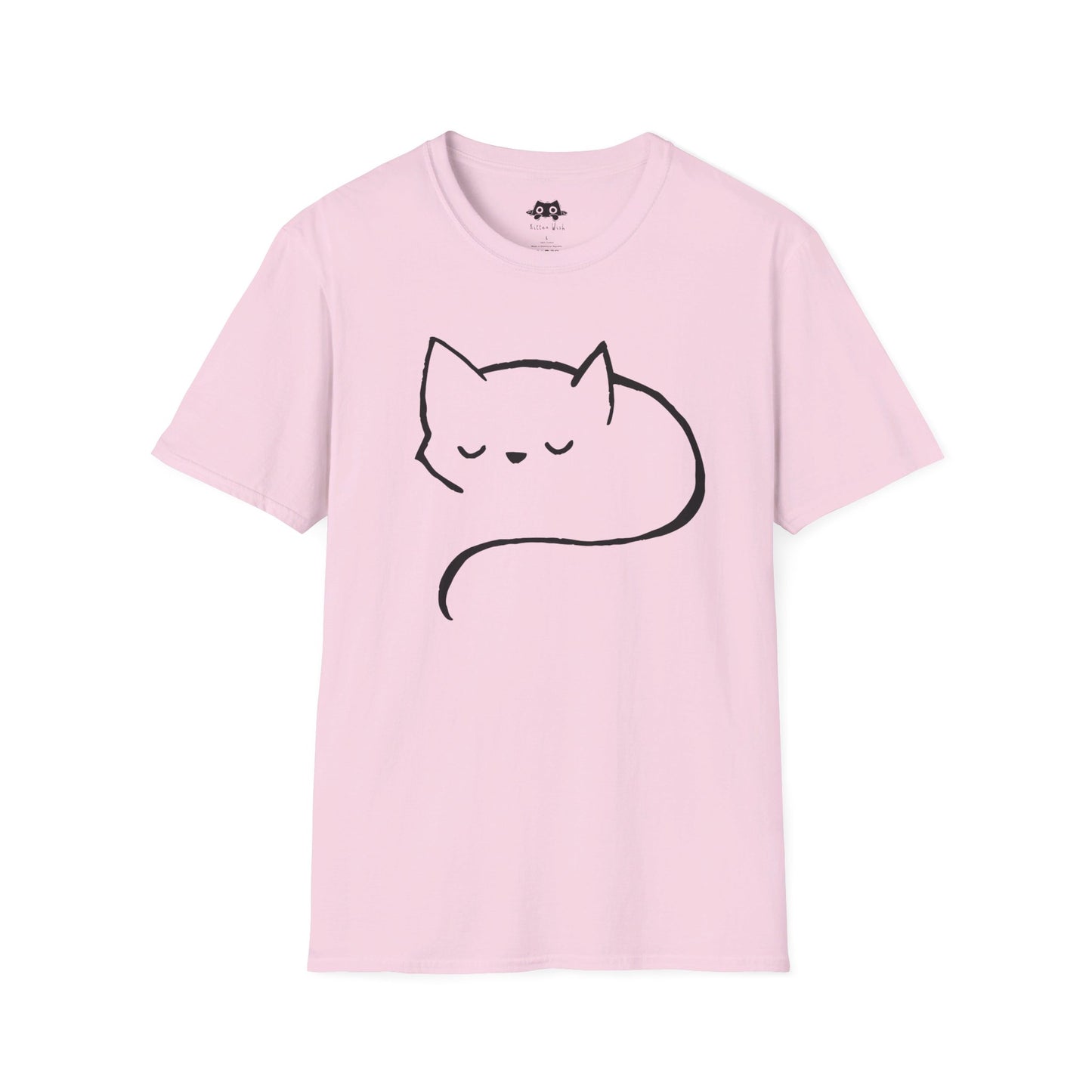 Cute Cat Sleeping T-Shirt