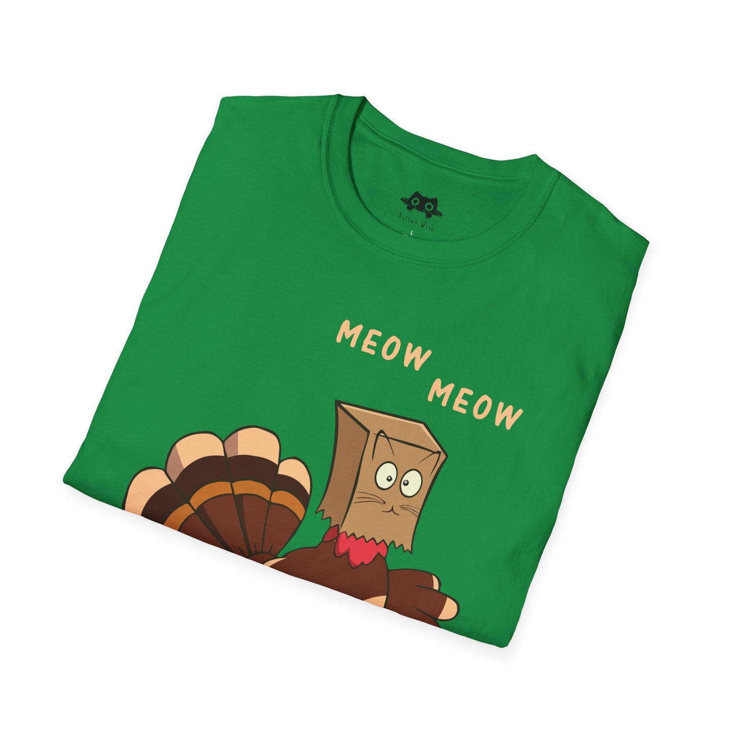 Thanksgiving Cat Turkey T-Shirt