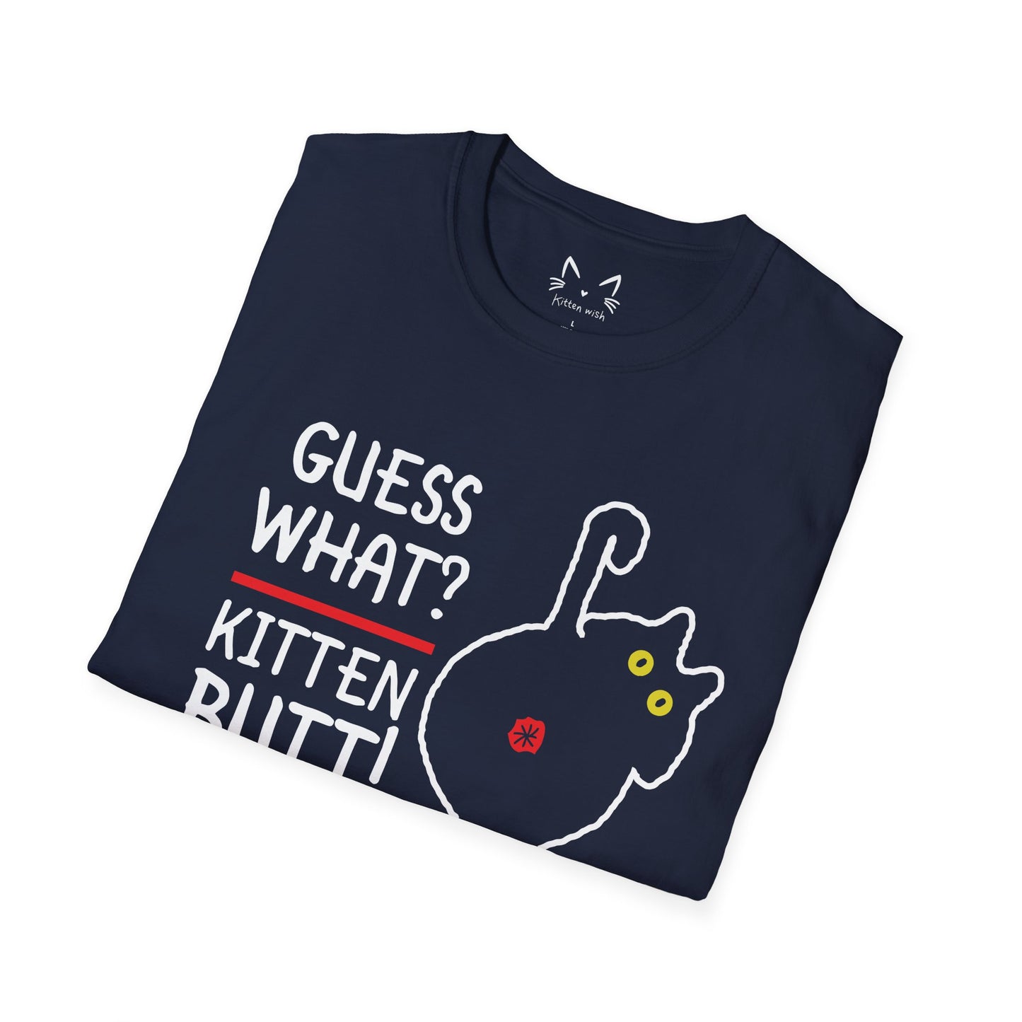 Guest What Kitten Butt Cat T-Shirt