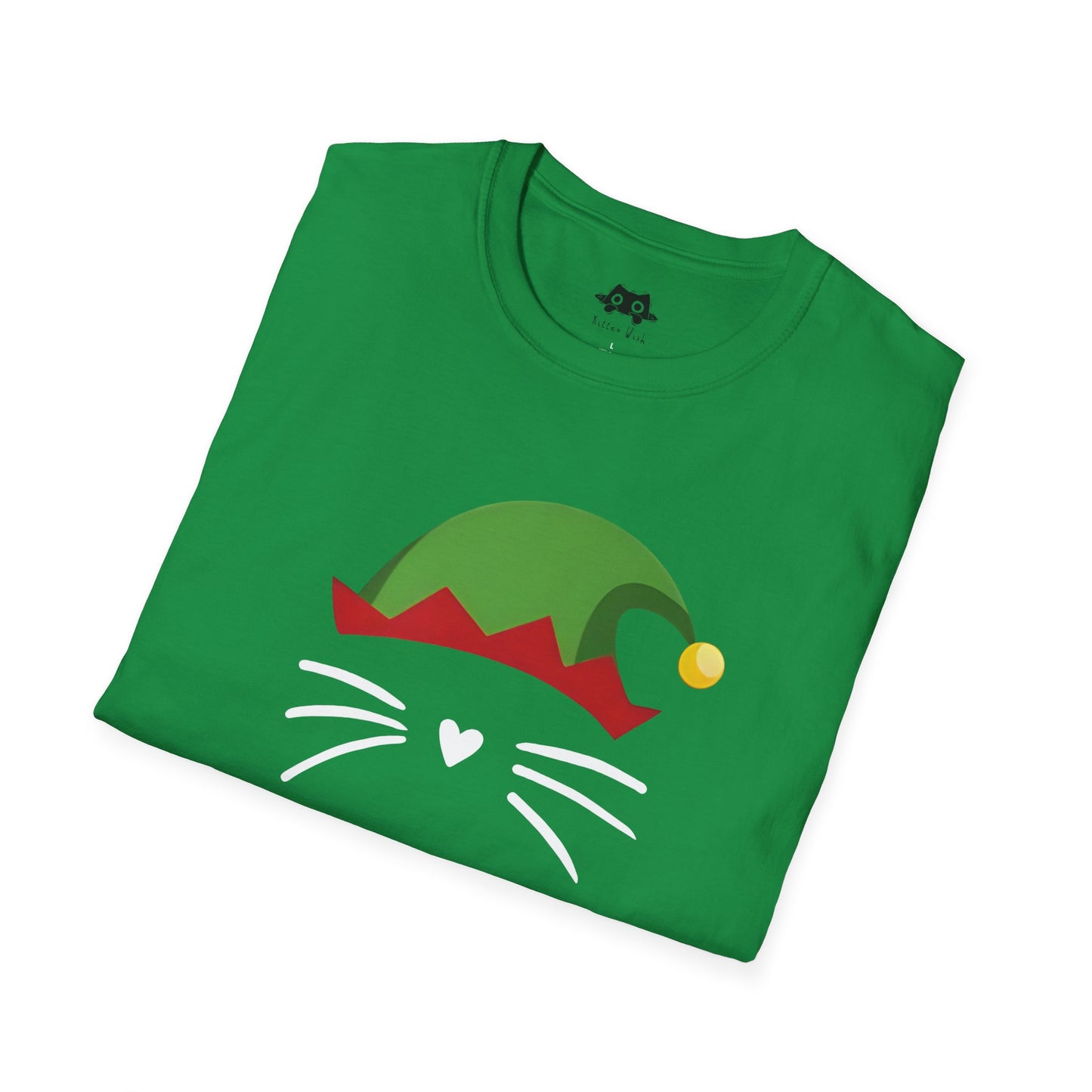 Elf Cat Christmas T-Shirt