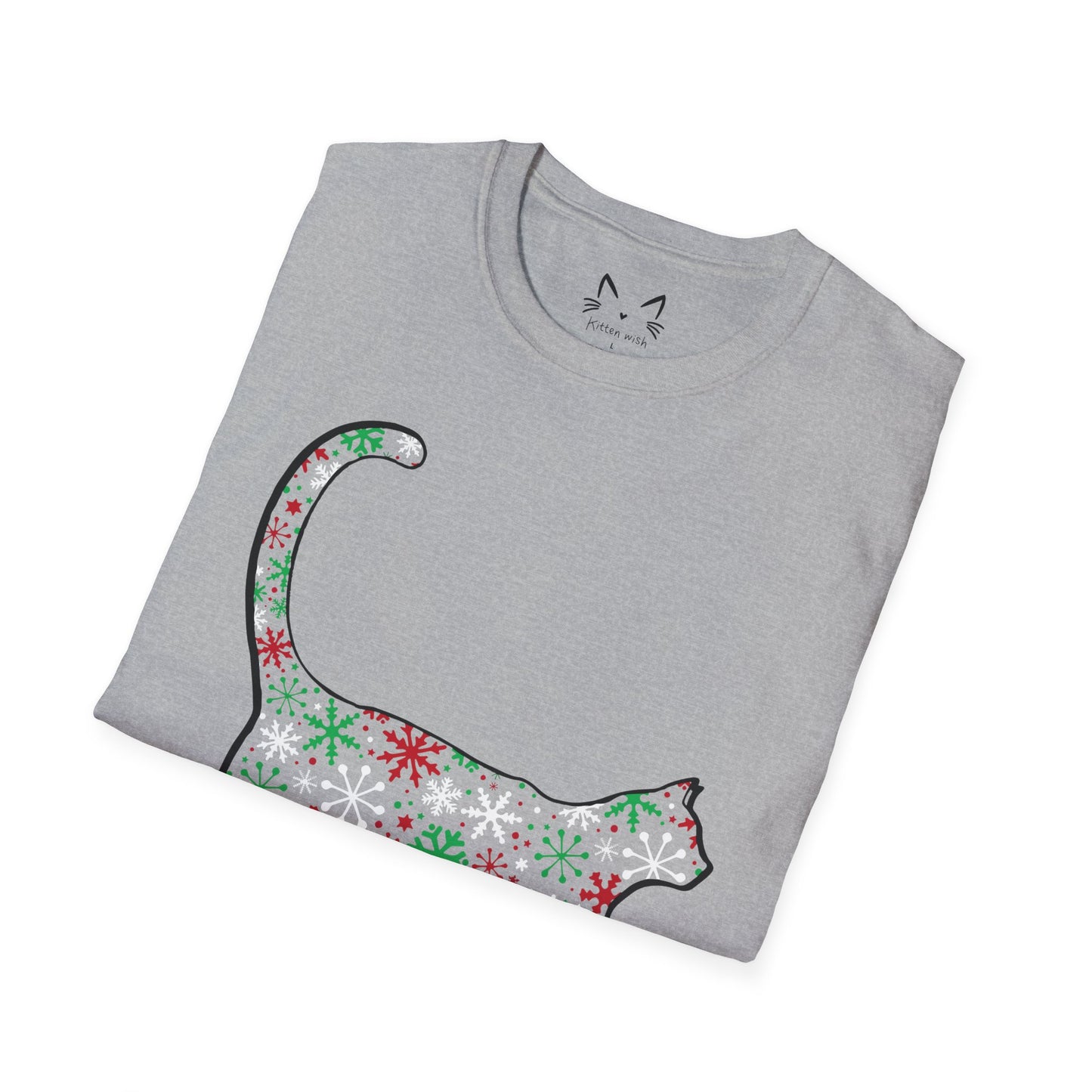 Snowflake Cat T-Shirt
