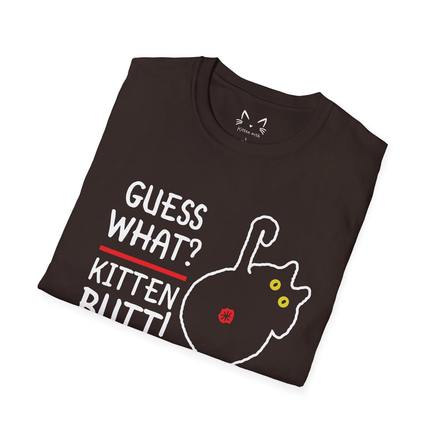 Guest What Kitten Butt Cat T-Shirt