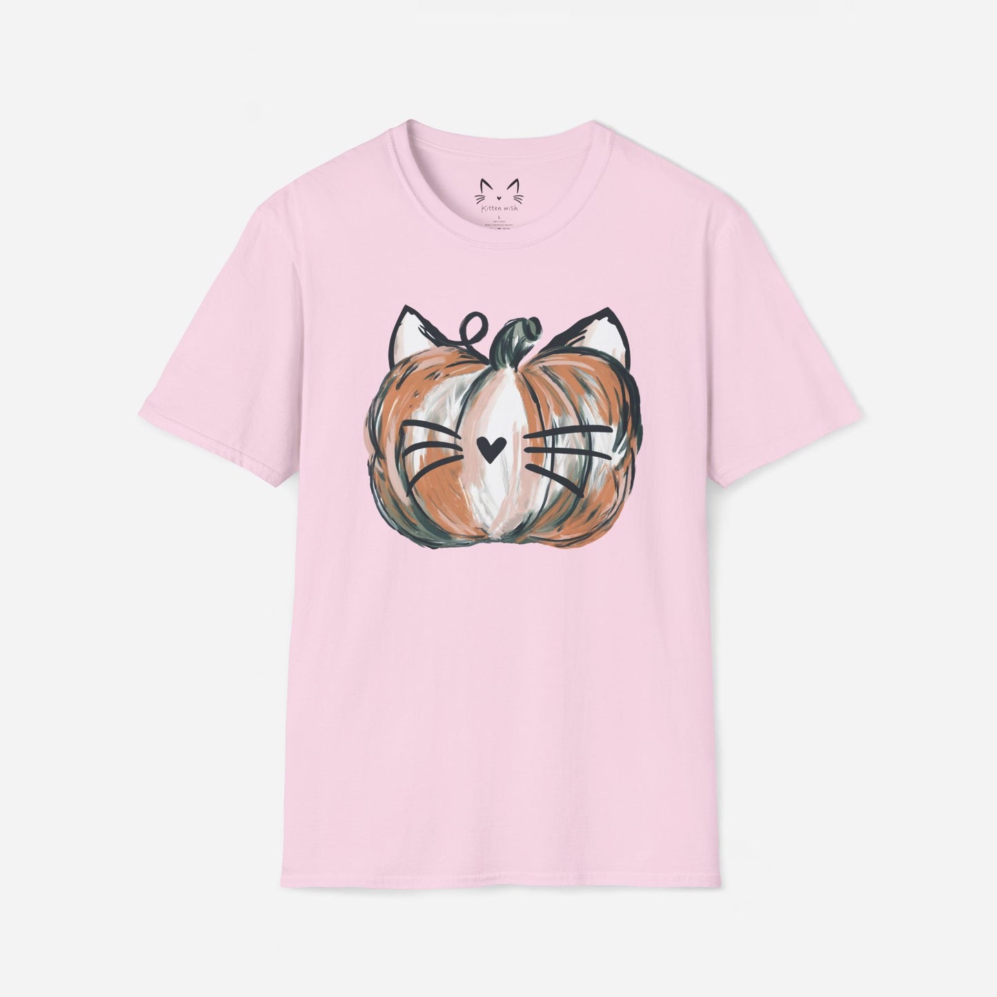 Pumpkin Cat T-Shirt