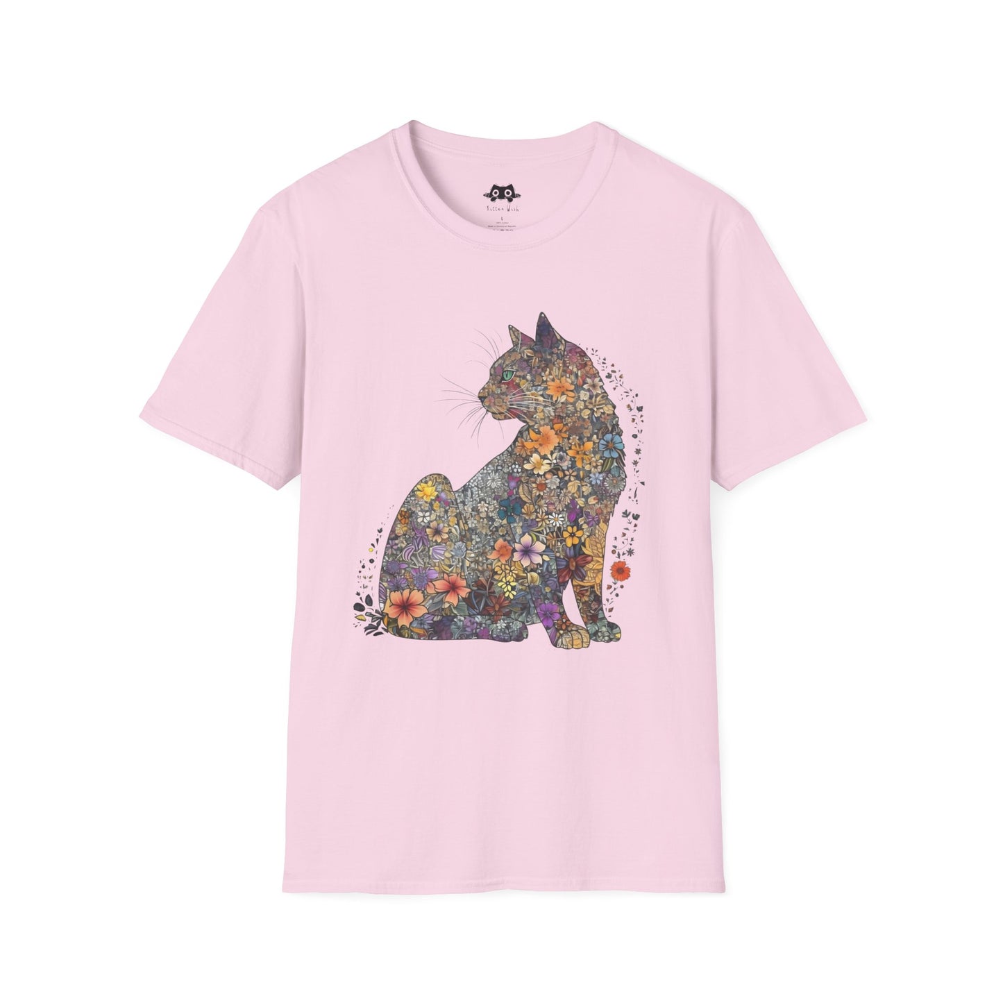Cat Mom Shirt Floral T-Shirt