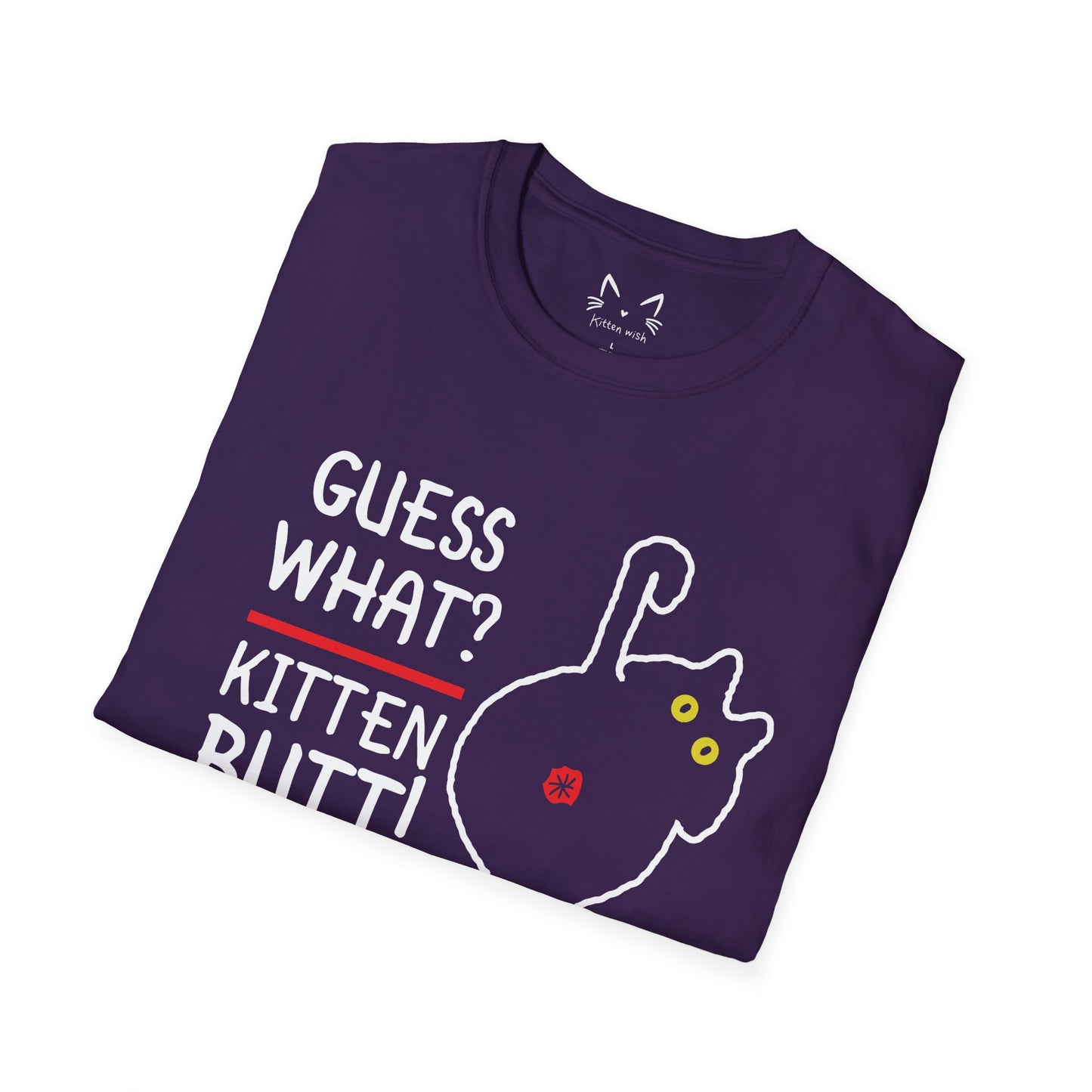 Guest What Kitten Butt Cat T-Shirt