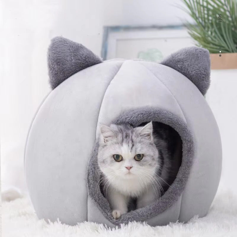 Calming Cat Tent Cave Bed
