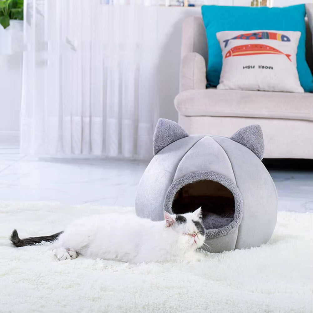 Calming Cat Tent Cave Bed
