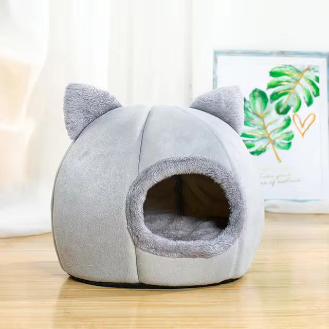 Calming Cat Tent Cave Bed