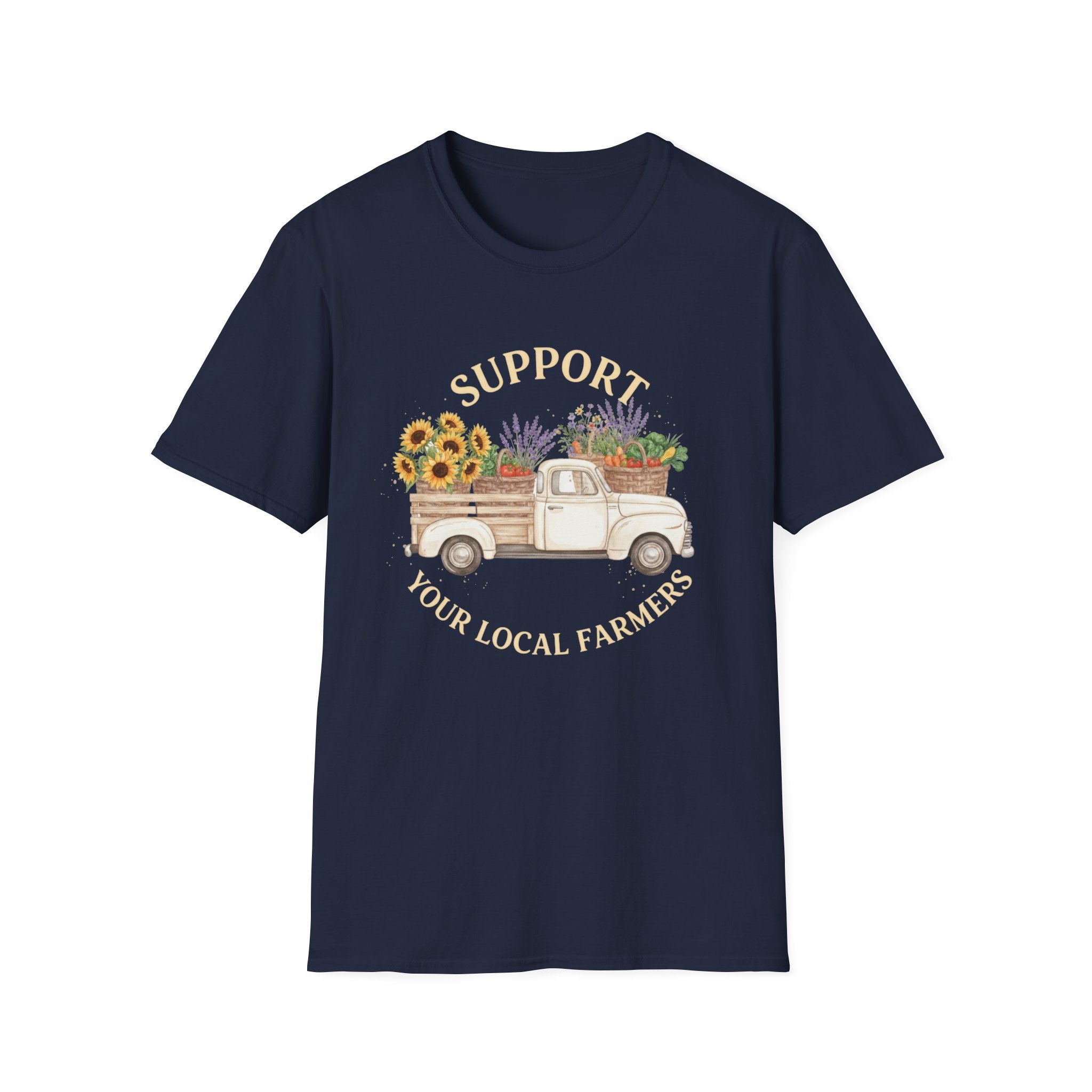 Support Your Local Farmers Softstyle T-Shirt