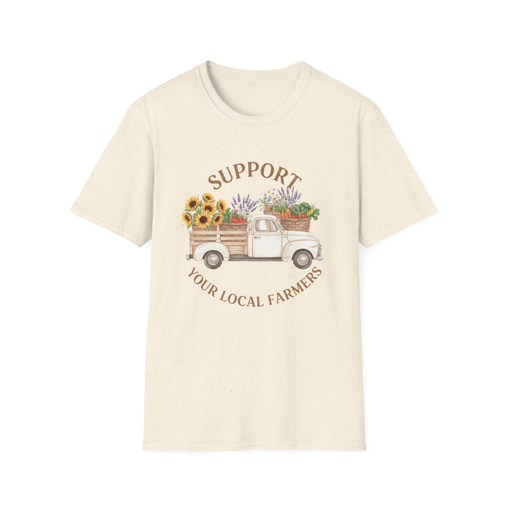 Support Your Local Farmers Softstyle T-Shirt