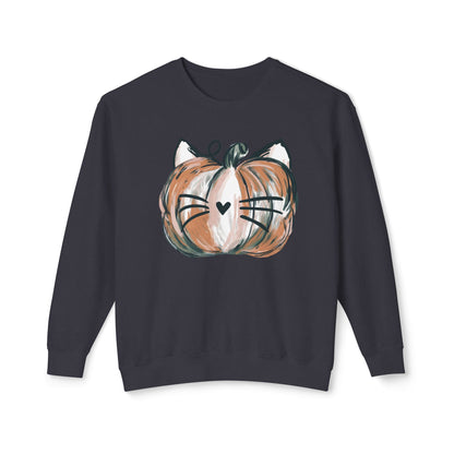 Cozy Pumpkin Cat Sweatshirt