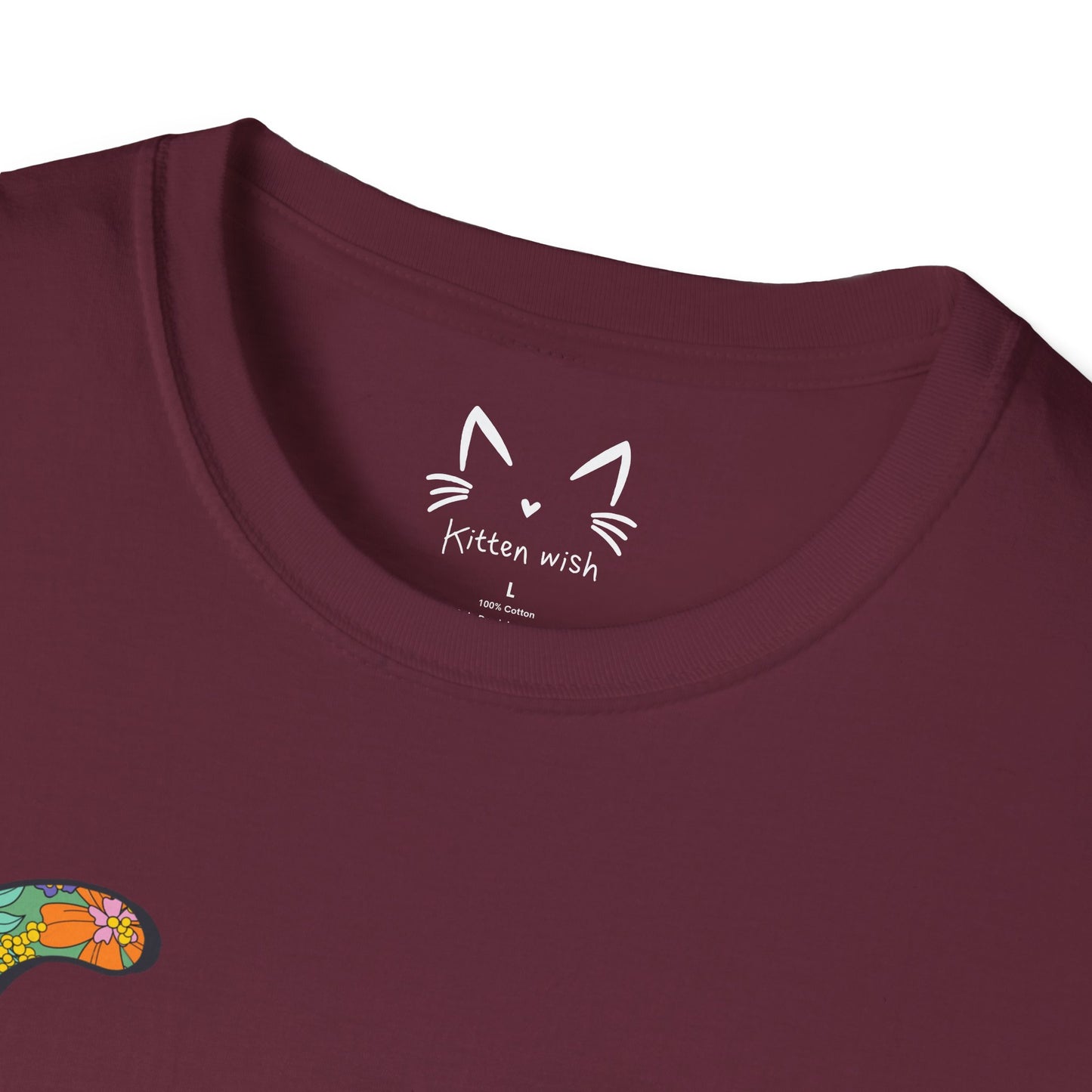 Retro Flower Cat T-Shirt