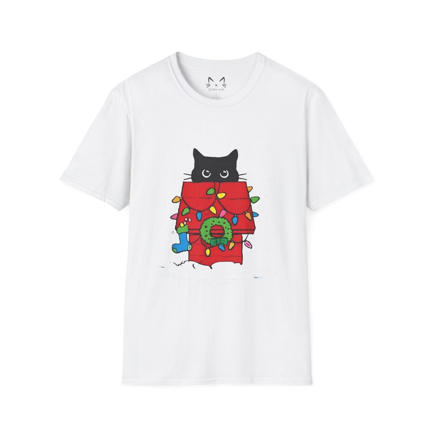Cat Christmas T-shirt