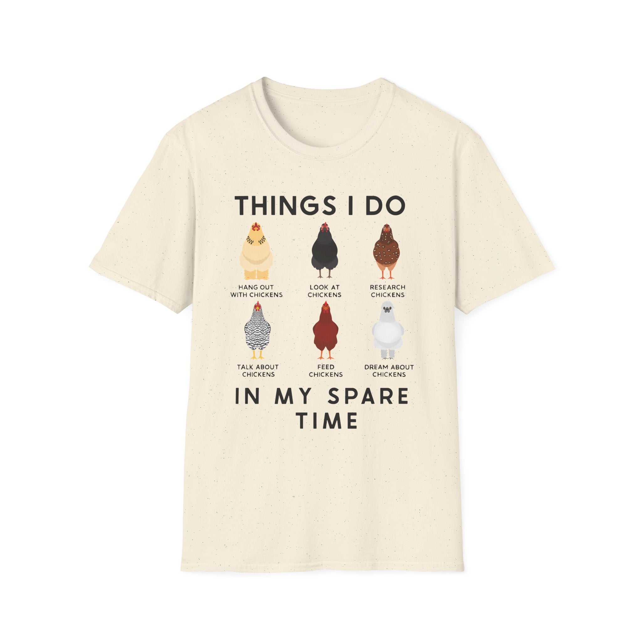 Things I Do In My Spare Time Chicken Lover Softstyle T-Shirt