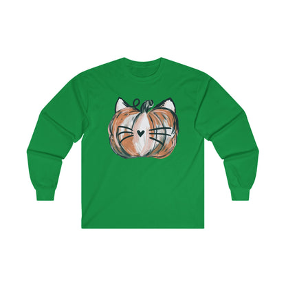 Cat Pumpkin Long Sleeve Tee 2
