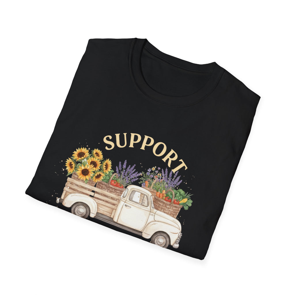 Support Your Local Farmers Softstyle T-Shirt