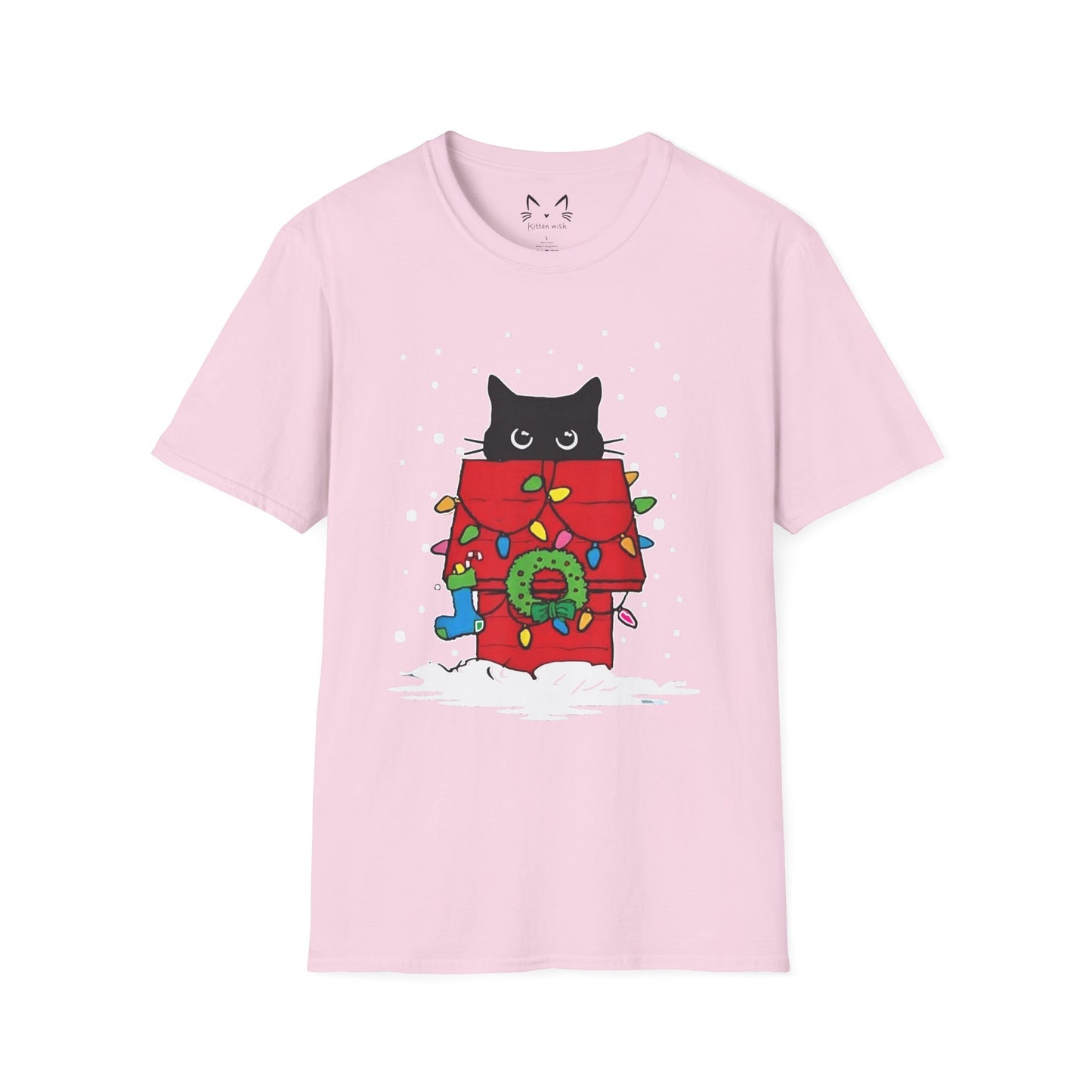Cat Christmas T-shirt