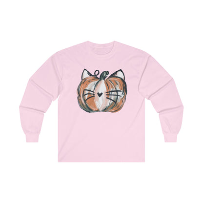 Cat Pumpkin Long Sleeve Tee 2