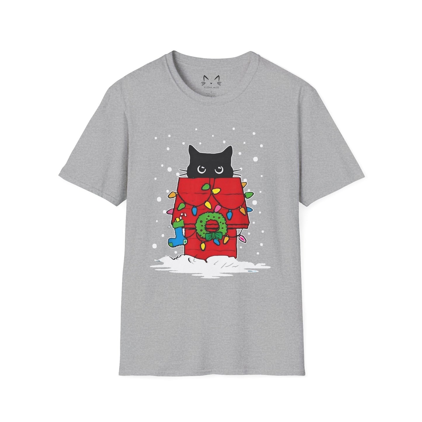 Cat Christmas T-shirt