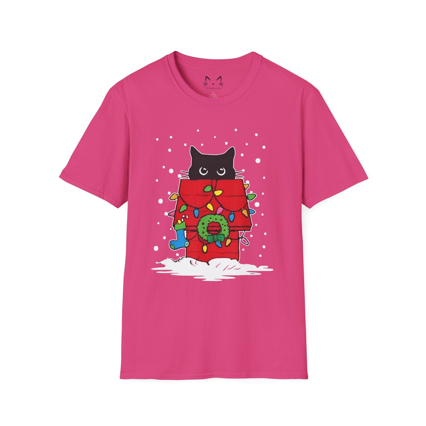 Cat Christmas T-shirt