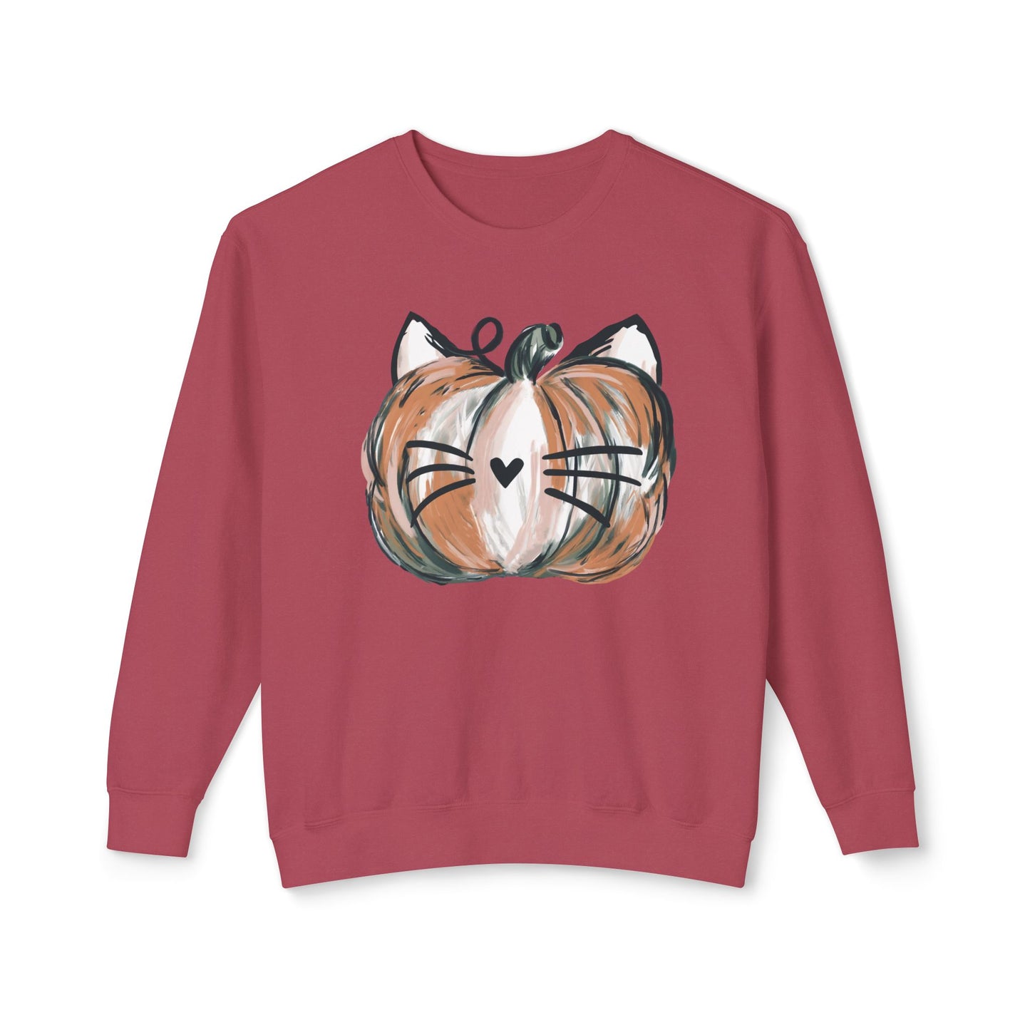 Cozy Pumpkin Cat Sweatshirt
