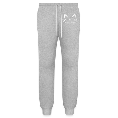 Kitten Wish Unisex Joggers - heather gray