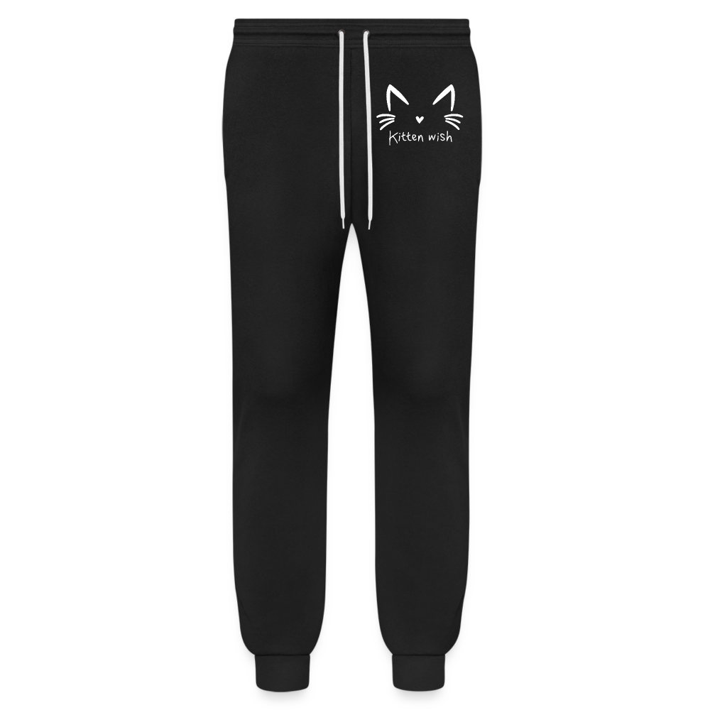 Kitten Wish Unisex Joggers - black