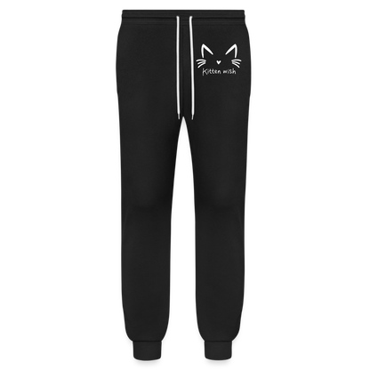 Kitten Wish Unisex Joggers - black