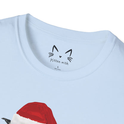Merry Kissmyass Cat T-shirt