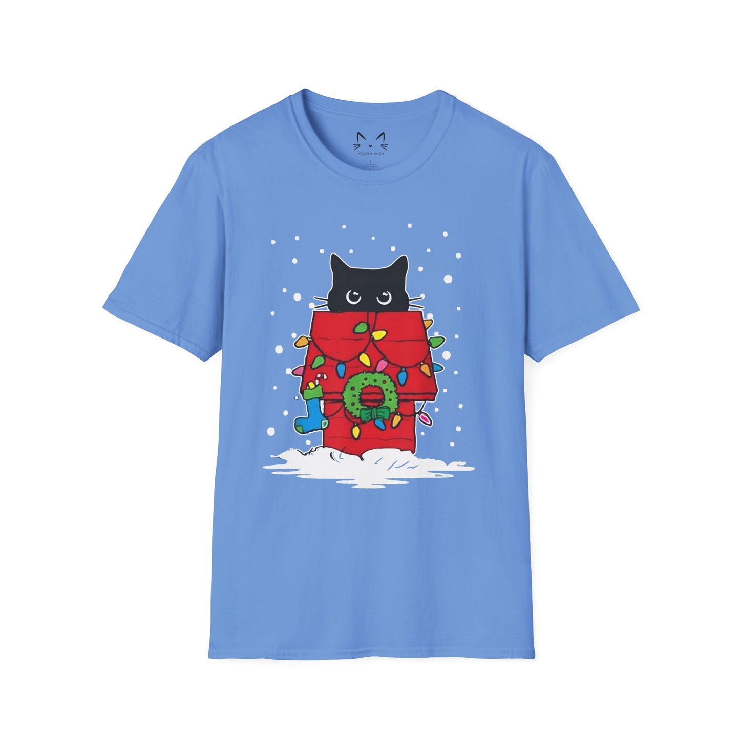 Cat Christmas T-shirt