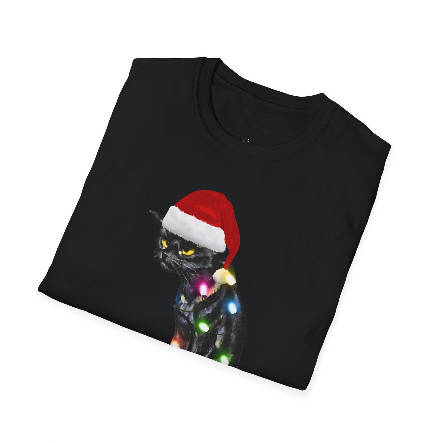 Merry Kissmyass Cat T-shirt