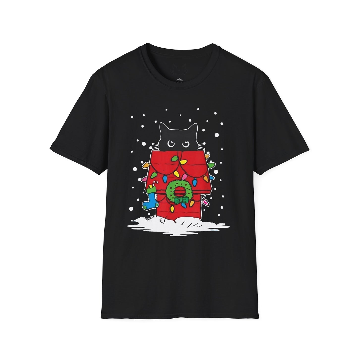 Cat Christmas T-shirt
