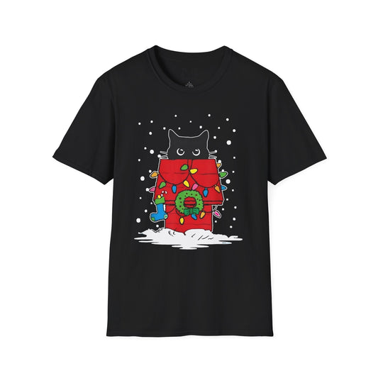 Cat Christmas T-shirt