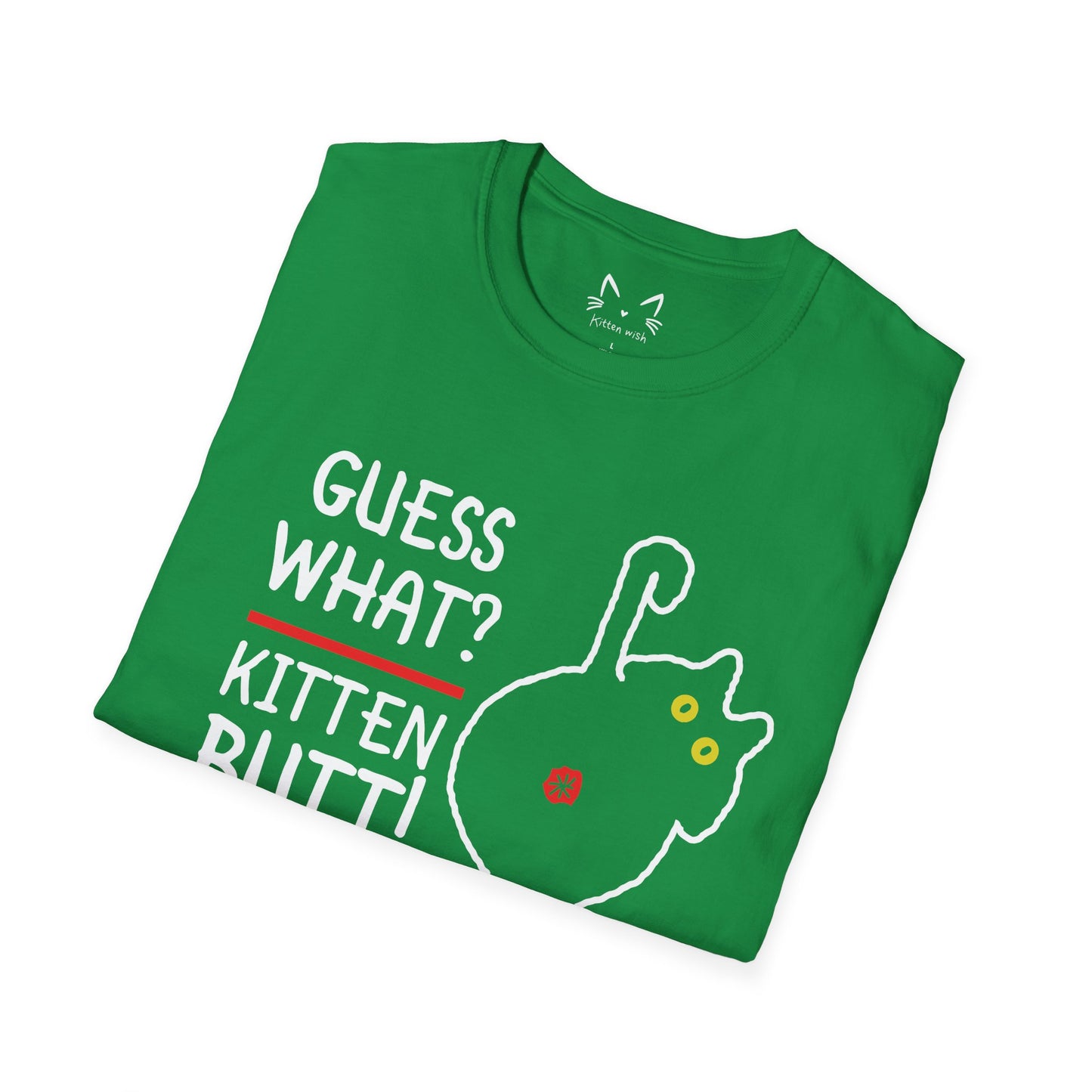 Guest What Kitten Butt Cat T-Shirt
