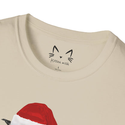 Merry Kissmyass Cat T-shirt