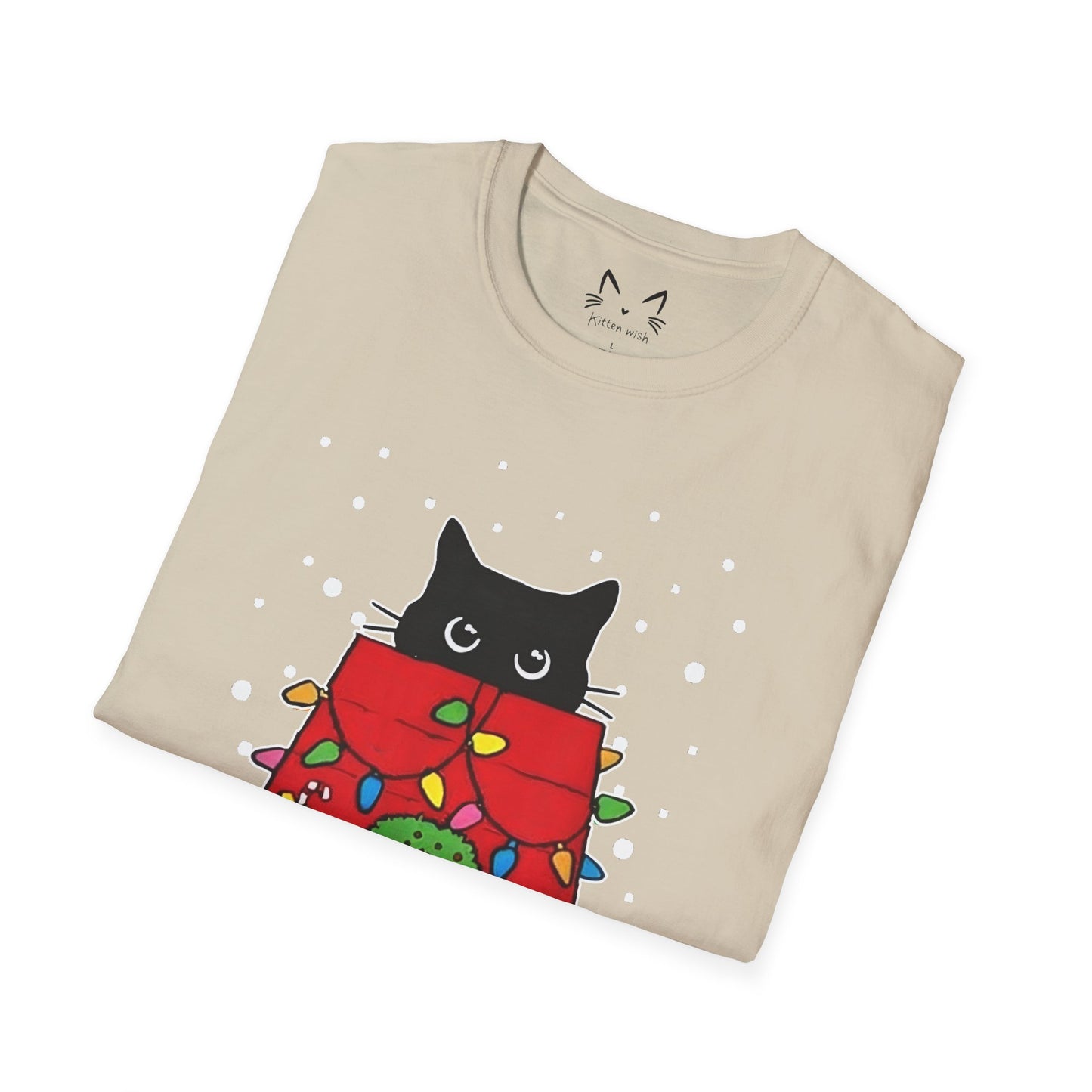 Cat Christmas T-shirt