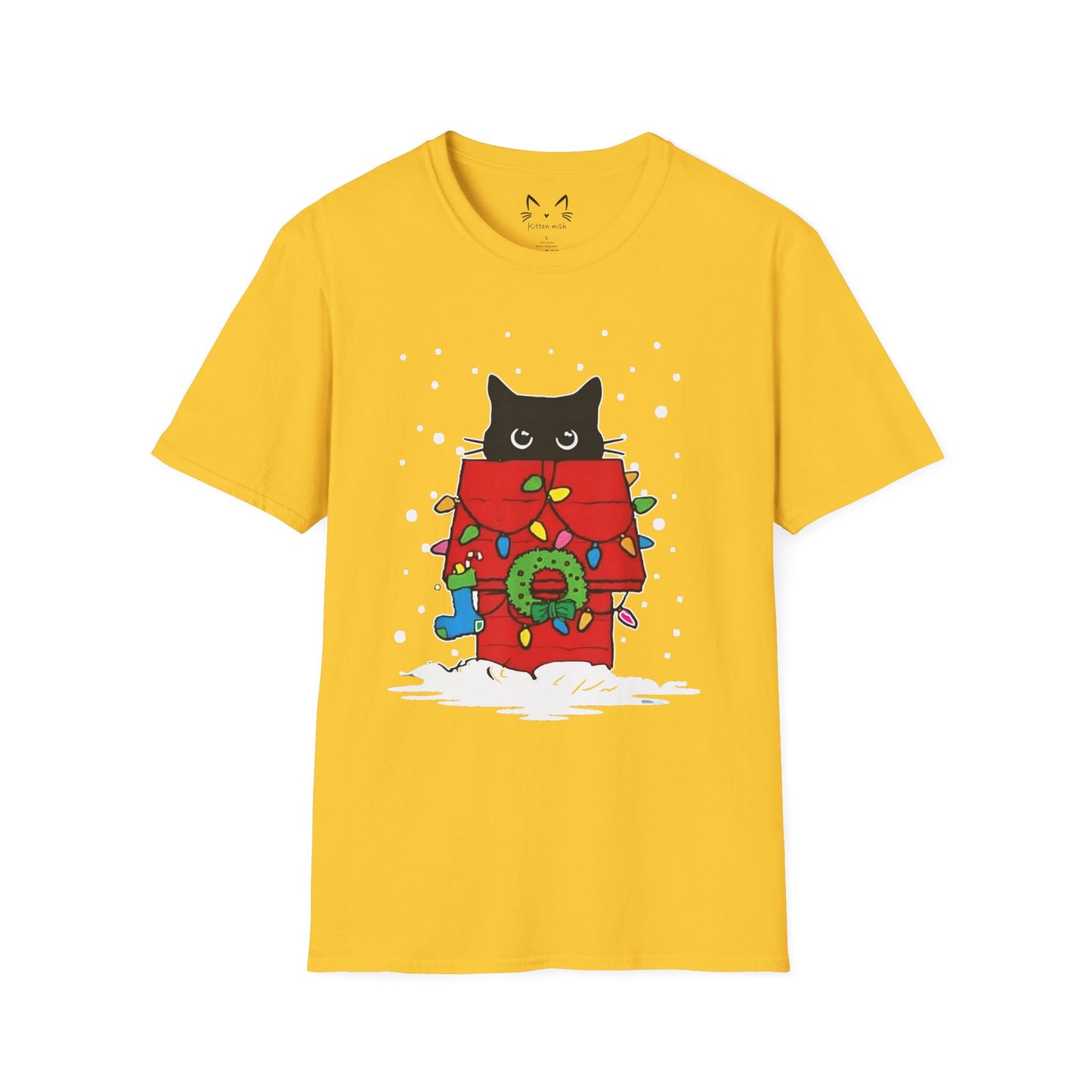 Cat Christmas T-shirt