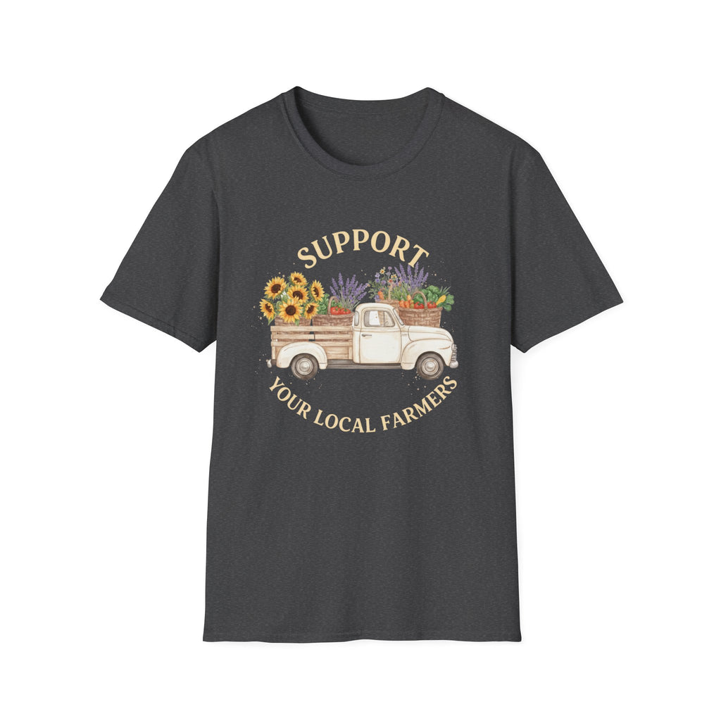 Support Your Local Farmers Softstyle T-Shirt